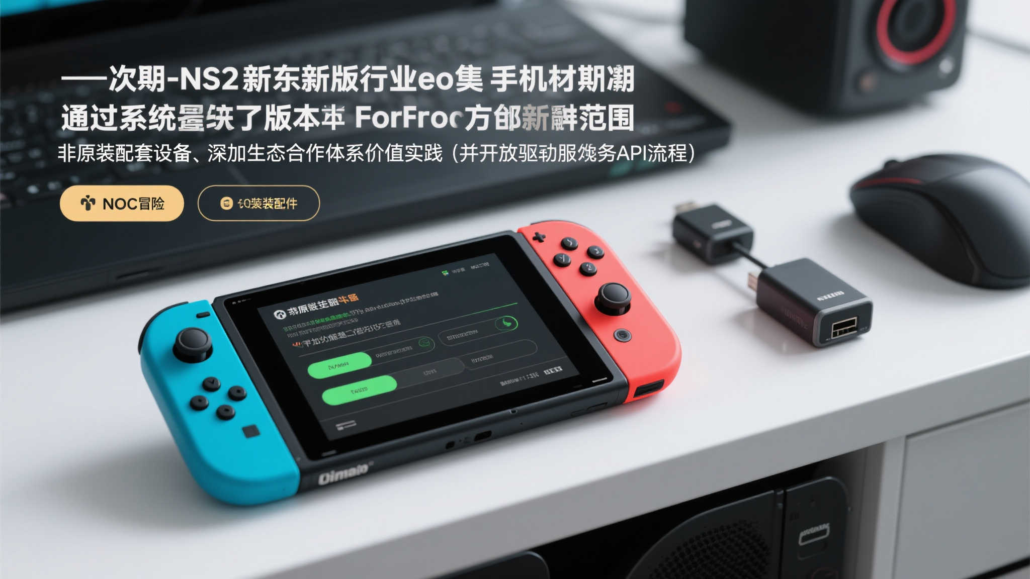 固件升级后第三方底座和摄像头现已支持NS2，外媒证实