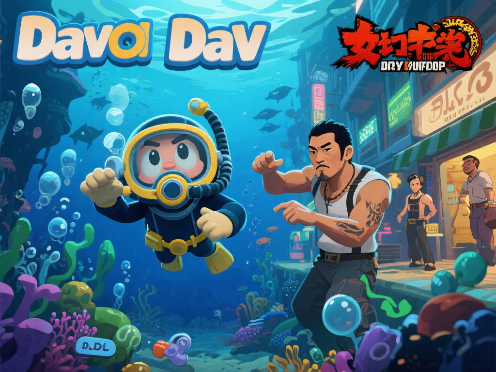《潜水员戴夫》携手《如龙》推出联动DLC，4月10日震撼上线！