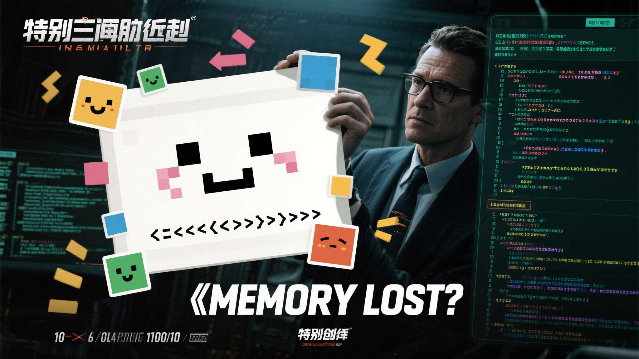 AI梗玩到飞起！PS中国创意宣传《Memory Lost
