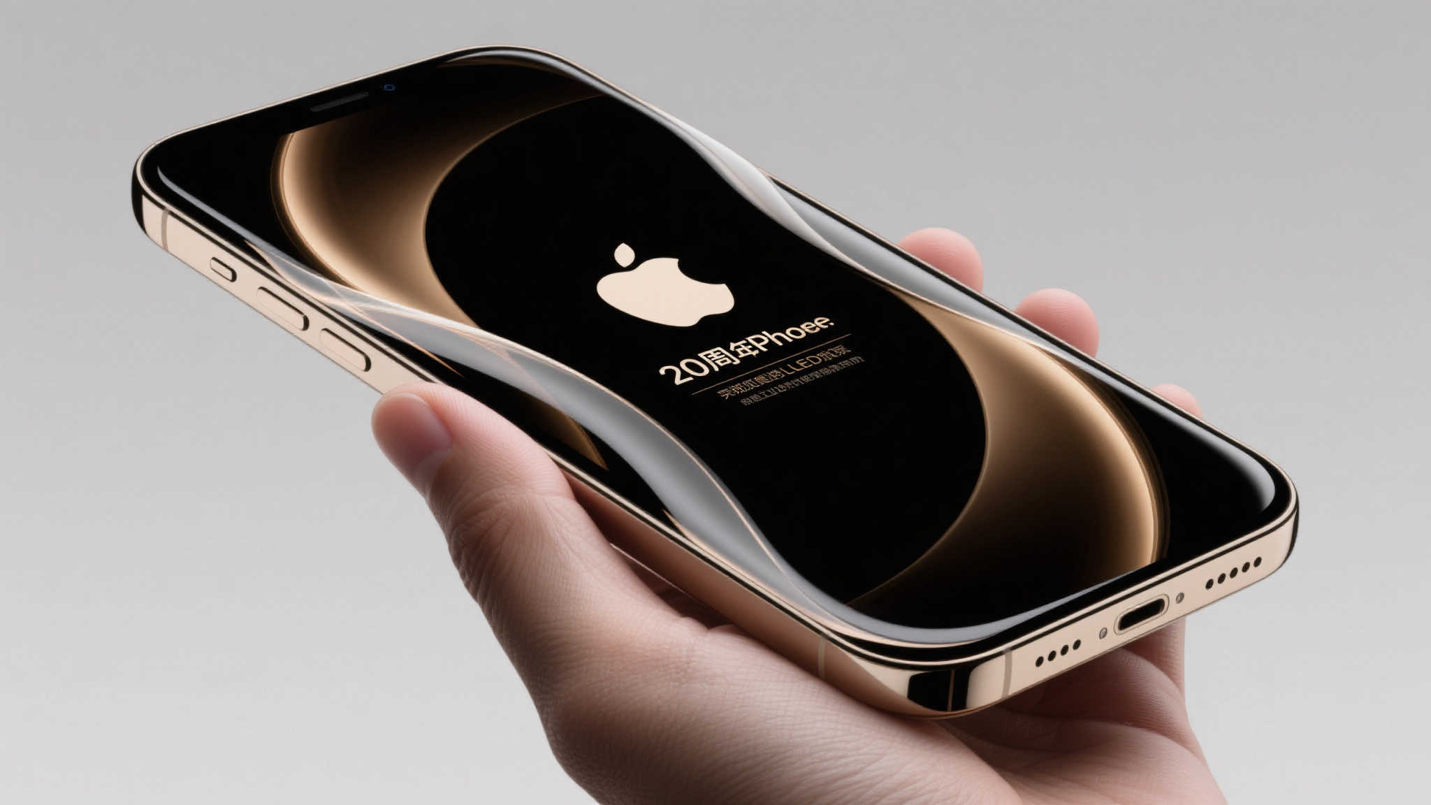 苹果20周年iPhone设计揭秘：四边曲面造型 边框近乎消失