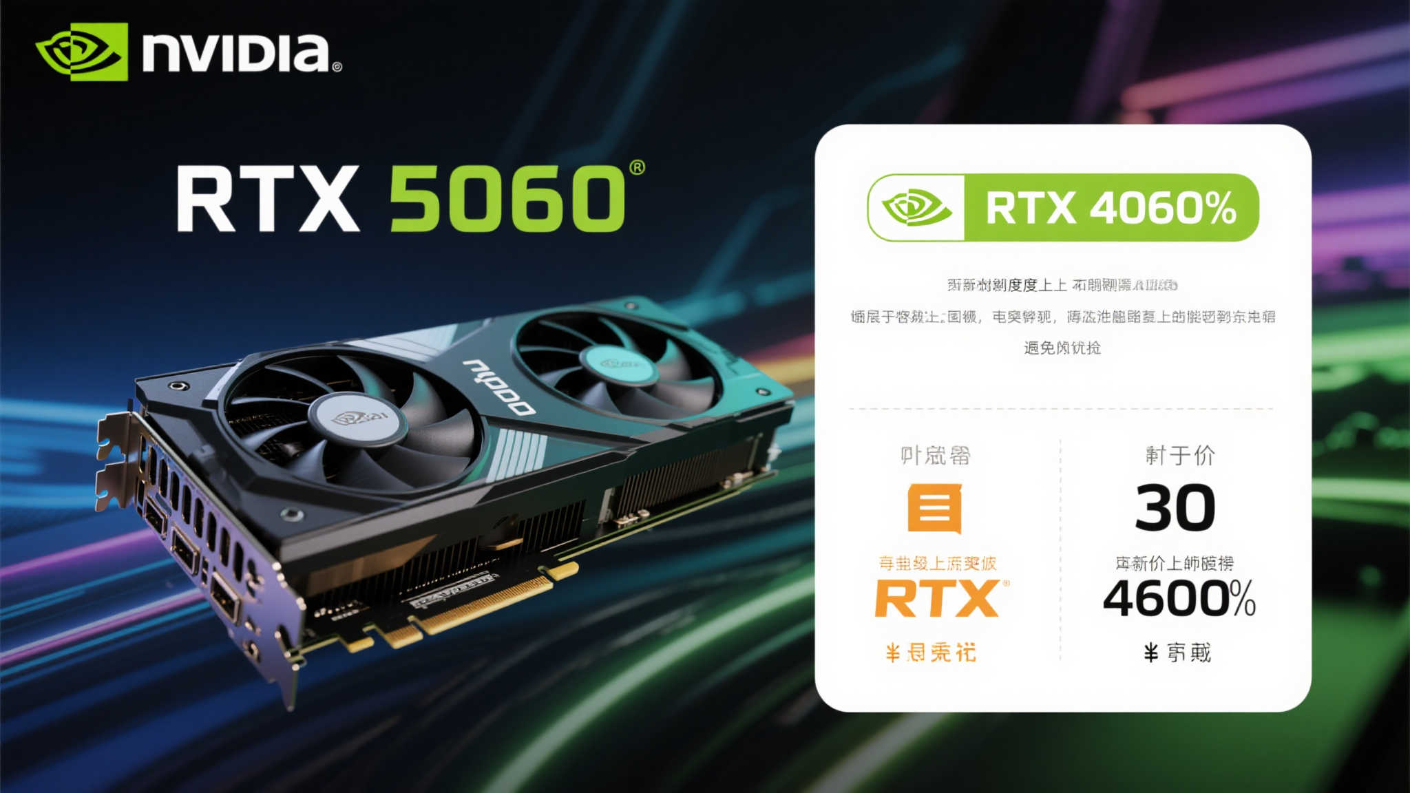 英伟达RTX 5060评测规定:禁止与RTX 4060进行对比! 英伟达RTX 5060评测规定:禁止与RTX 4060进行对比!