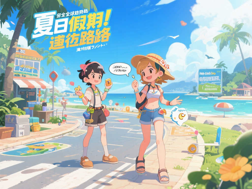 i社新作《夏日假期 岔路口》海外版即将登陆全球市场
