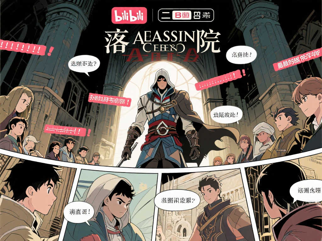《刺客信条》外传漫画《失落的寺院》正式入驻B站