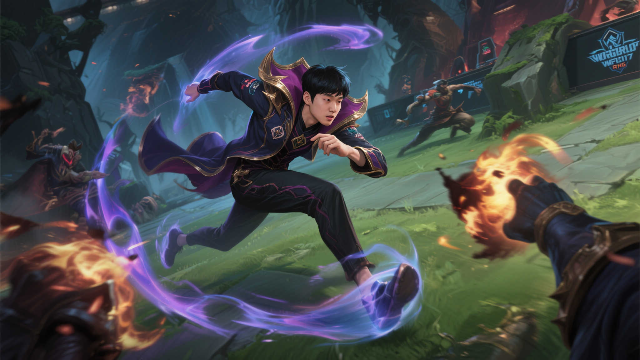 Faker神言:五杀并不难,边打边走躲技能即可! Faker神言:五杀并不难,边打边走躲技能即可!