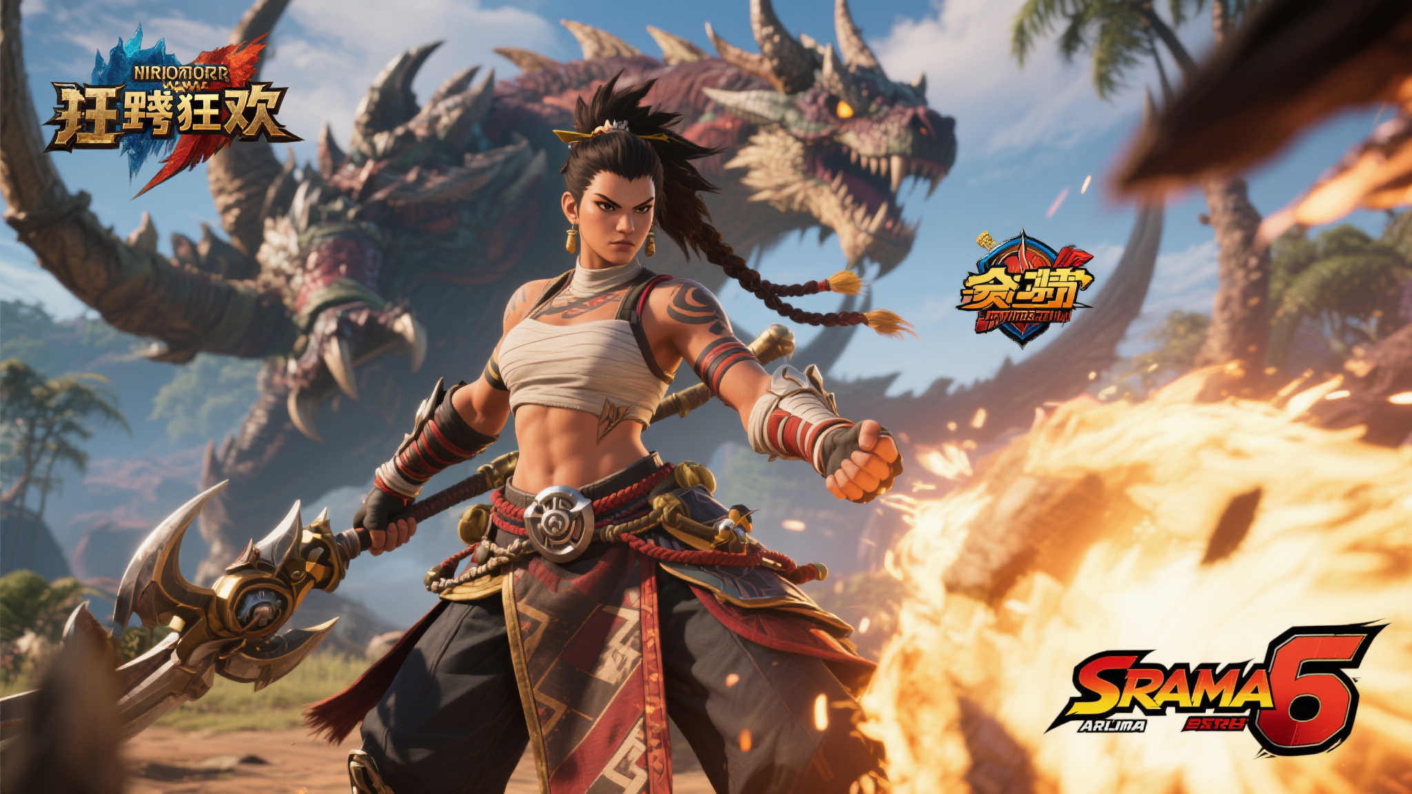 《怪物猎人:荒野》联手《街霸6》专题页面上线!阿尔玛新造型惊艳亮相! 《怪物猎人:荒野》联手《街霸6》专题页面上线!阿尔玛新造型惊艳亮相!